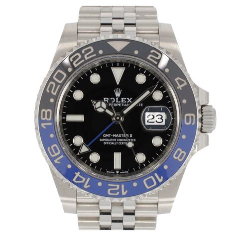 pre-owned rolex batman